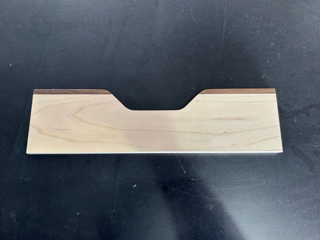 Walnut trim scoop